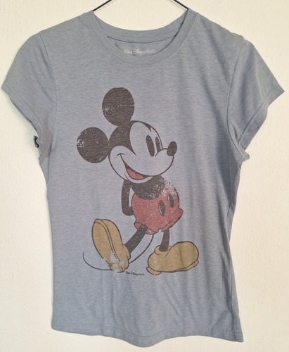 Playera Azul Claro Manga Corta Talla-m (jr) Py98 (Usado)