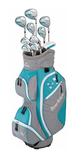 Tour Edg2020 Lady Edge Juego Completo Turquesa Gris