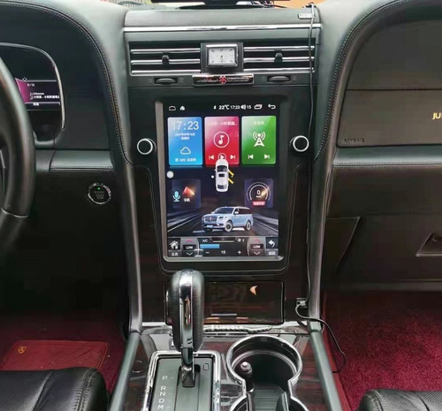 Tesla Lincoln Navigator 15-17 Android Gps Carplay Bluetooth