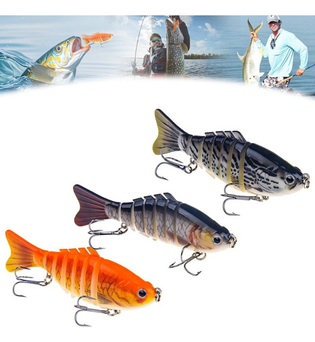 Cebo De Pesca Robótico, Cebo De Natación 3d Para Agua Dulce