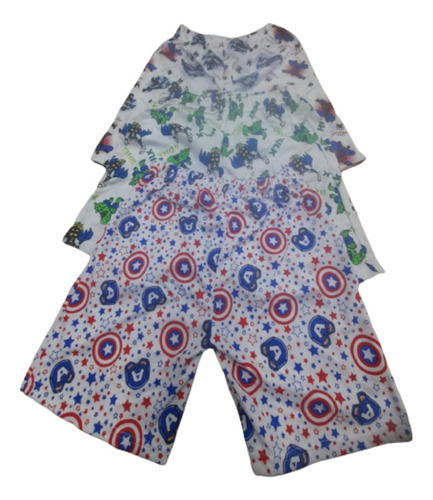 Pack 3 Pantalonetas Algodon Para Niño