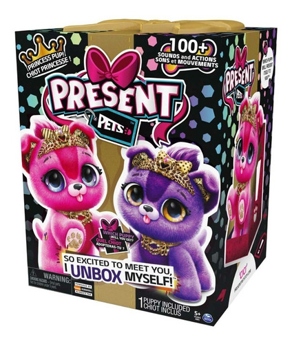 Present Pets Mascota Interactiva Sorpresa Princesas 