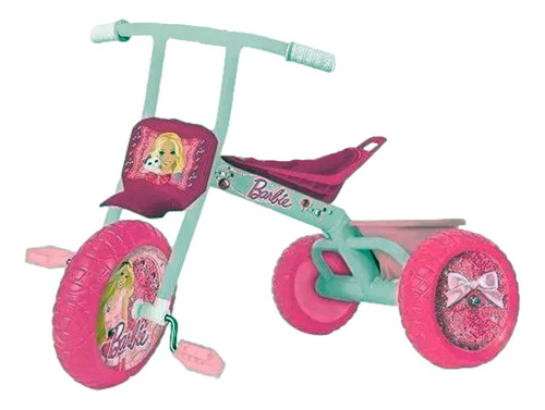 Triciclo Infantil Max Barbie Spiderman Reforzado +3 Años