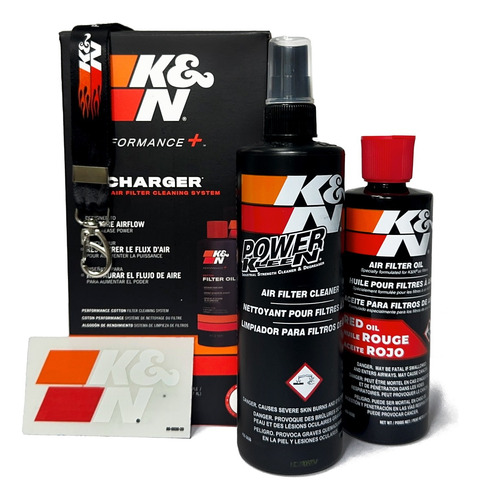 Kit De Limpeza Filtro De Ar Original K&n Recharger 99-5050 