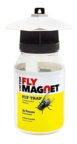 BMAKA 2pcs Trampa de la Mosca de los colectores Flay eficaz trampas de la Mosca de la Mosca Drosophila Red Fly Trap para Garden Ranch Orchard Puede coger y Matar hasta 20.000 Moscas Insectos