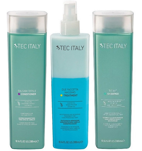 Shampoo Totale Due Faccetta Balsami Totale Tec Italy Cnenvio