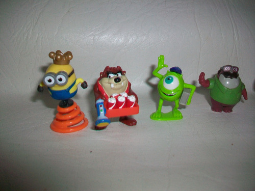 Muñecos Kinder Sorpresa Demonio De Tazmania Lote X 7 (Usado)