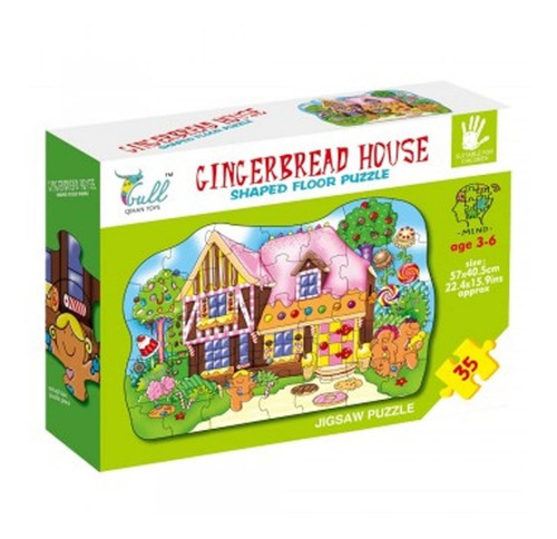 Jigsaw Puzzle Rompecabezas Big Gingerbread House - Vivavida