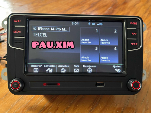 Rcd780 Pro Para Vw Seat Con Apple Carplay Android Auto Usb (Usado)