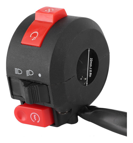 Botón De Apagado Del Manillar Con Interruptor De Encendido Y