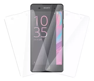 Set De 3 Piezas Cristal Plano 9h Para Xperia E5 F3313