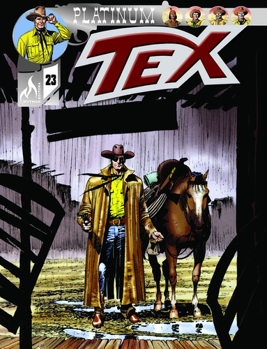 Tex Platinum Nº 23, de Nizzi, Claudio. Editora Edições Mythos Eireli, capa mole em português, 2019
