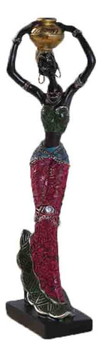 Estatuilla Africana, Obra De Arte, Figura Femenina, Estatua