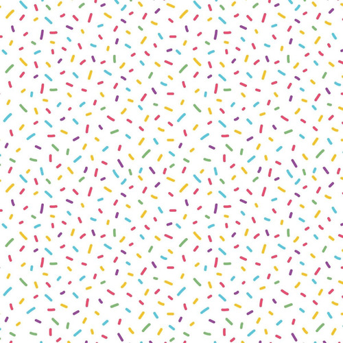 Imagem 1 de 3 de Papel De Parede Confete Infantil Adesivo 2,70x0,57m