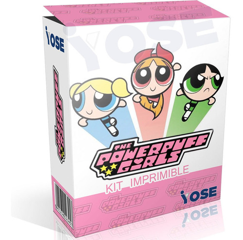Kit Imprimible Chicas Super Poderosas + Envío Inmediato