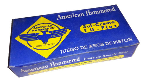 Aros Recambio Con Expansor American Hammered Taunus 17m 1957