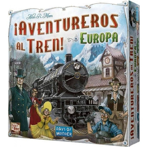 Juego De Mesa ¡aventureros Al Tren! Europa - Aldea Juegos