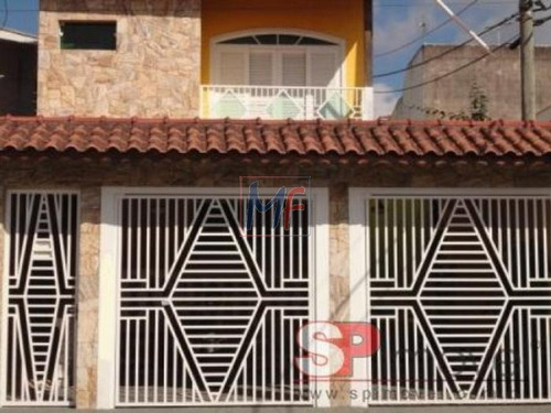Imagem 1 de 16 de Id 5735-sobrado C/3 Suítes, 2 Vagas, Armários Embutidos No Tremembé ! - 5735