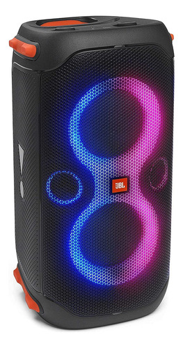 Bocina Portátil Jbl Party Box 110 Bluetooth 116w Con Luz Color Negro