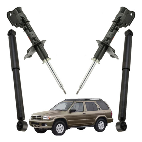 Kit Amortiguadores Nissan Pathfinder 2000 - 2002 Alta Cal.