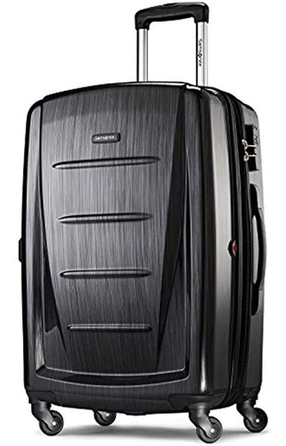 Samsonite Winfield 2 Hardside 24 Equipaje Antracita Cepillad