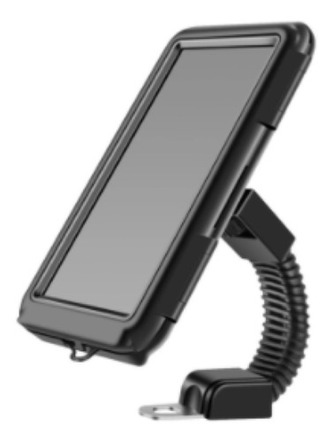 Soporte Para Teléfono Celular De Motocicleta Xl 6.8 Inches Negro