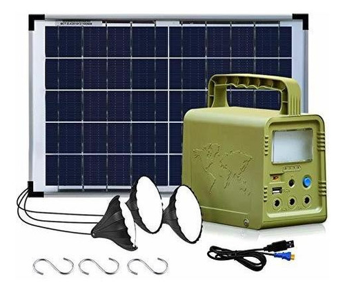 Alimentador Portátil Eco-worthy De Energía Solar 84wh -verde