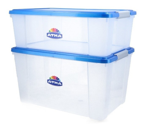 Caja Organizadora Plástica Praga 68 Lts