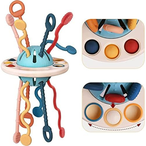 Montessori Toys For Baby 6 Months, Baby Sensory Toy For...