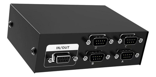Impresora Db9 Pin Serial Rs232 Interruptor 4 Puerta