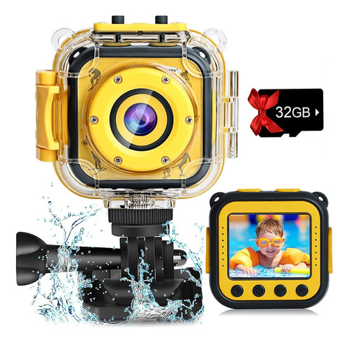 Camara De Accion Digital Impermeable Para Niños