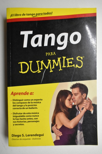 Tango Para Dummies Aprende A Distinguir Como Un Experto C216