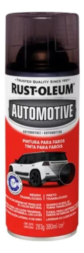 Tinta Fumê Para Farol E Lanterna De Carro - Spray Rust Oleum