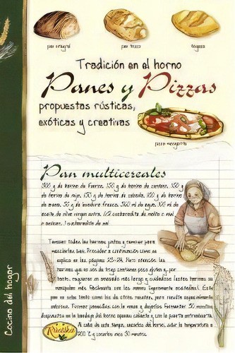 Panes Y Pizzas, De Mancini, Paola. Editorial Rústica En Español