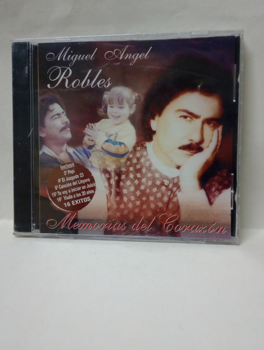 Cd Miguel Angel Robles Memorias Del Corazón  