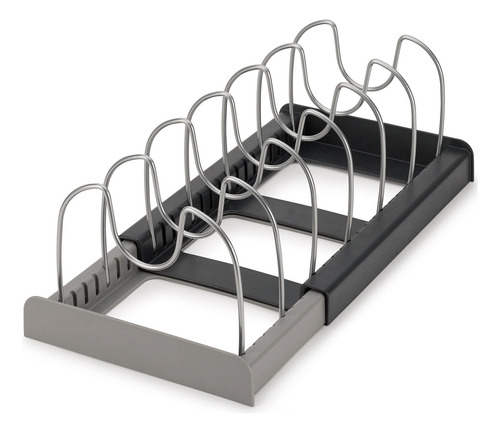 Soporte Organizador De Ollas Sartenes Y Tapas, Extensible