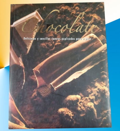 Libro Chocolate Tapa Dura ( Detalle En Una Hoja)