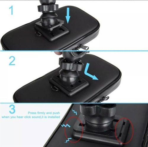 Soporte Impermeable Para Celular En Moto O Bici