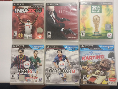 2 Juegos Ps3 A Escojer Por 300 Pesos Fifa Copa Nba Little Hi