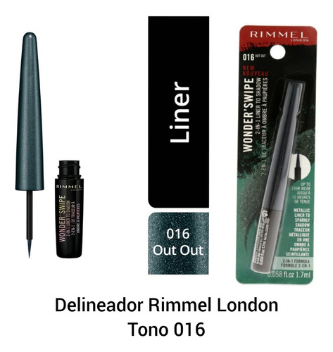 Delineador De Ojos Rimmel London 