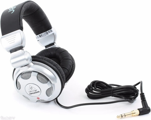 Auriculares Behringer HPX2000 plateado y negro