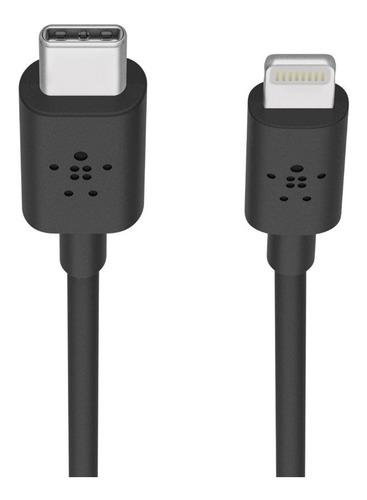 Cable Lightning A Usb-c Belkin 1.2m F8j239bt04-blk