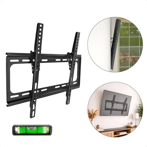 Suporte Para Tv Parede Inclinável Led Lcd Plasma Smart Tv Universal 23 a 60 Polegadas Até 30kg com Nível