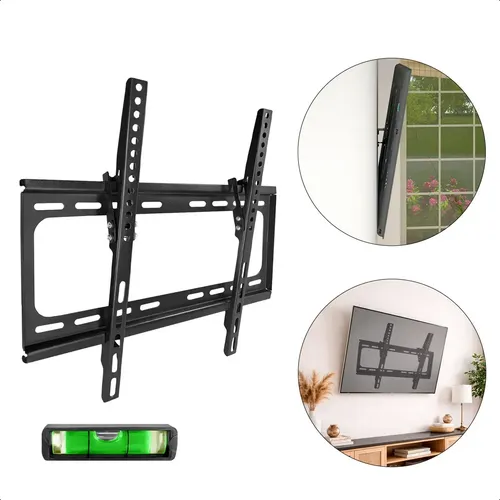 Suporte Para Tv Parede Inclinável Led Lcd Plasma Smart Tv Universal 23 a 60 Polegadas Até 30kg com Nível
