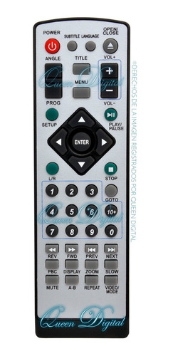 Control Remoto Dvd Para Telefunken Admiral Daenyx Mk Tech
