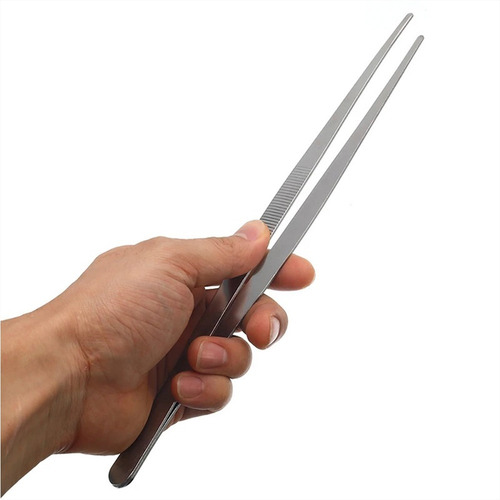Imagen 1 de 4 de Pinza De Precision Sushi Gastronomia 32 Cm Acero Inoxidable