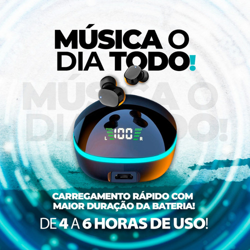De Fone De Ouvido Bluetooth Sem Fio Maxnova 5.1 Tws Com