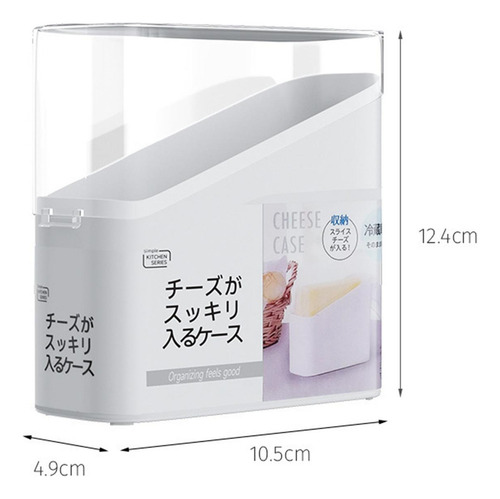 Contenedor De Queso For Nevera, Bloque De , Protector En