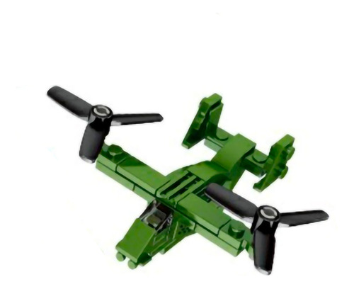 Set Bloques Militar Sembo Pack Mini De 10 Helicopter - Irion