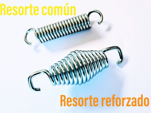 Imagen 2 de 3 de 10 Resortes Reforzados Para Trampolín Fitness 9.2 Cm